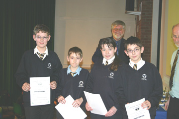 Under 13 Third Place: St. Mary's